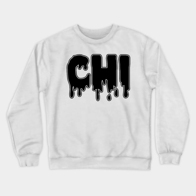 Drippy Chi Crewneck Sweatshirt by lolosenese